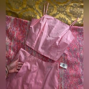 Two Roads Vintage 1990s Sears Deadstock 2 Piece Corset Tank & Maxi Skirt Size M